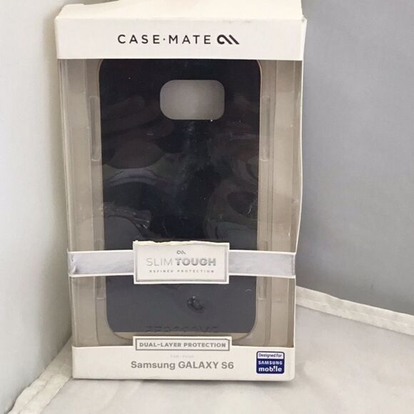 Case-Mate Slim Tough Soft Back Case Galaxy S6 (L) - Picture 1 of 8